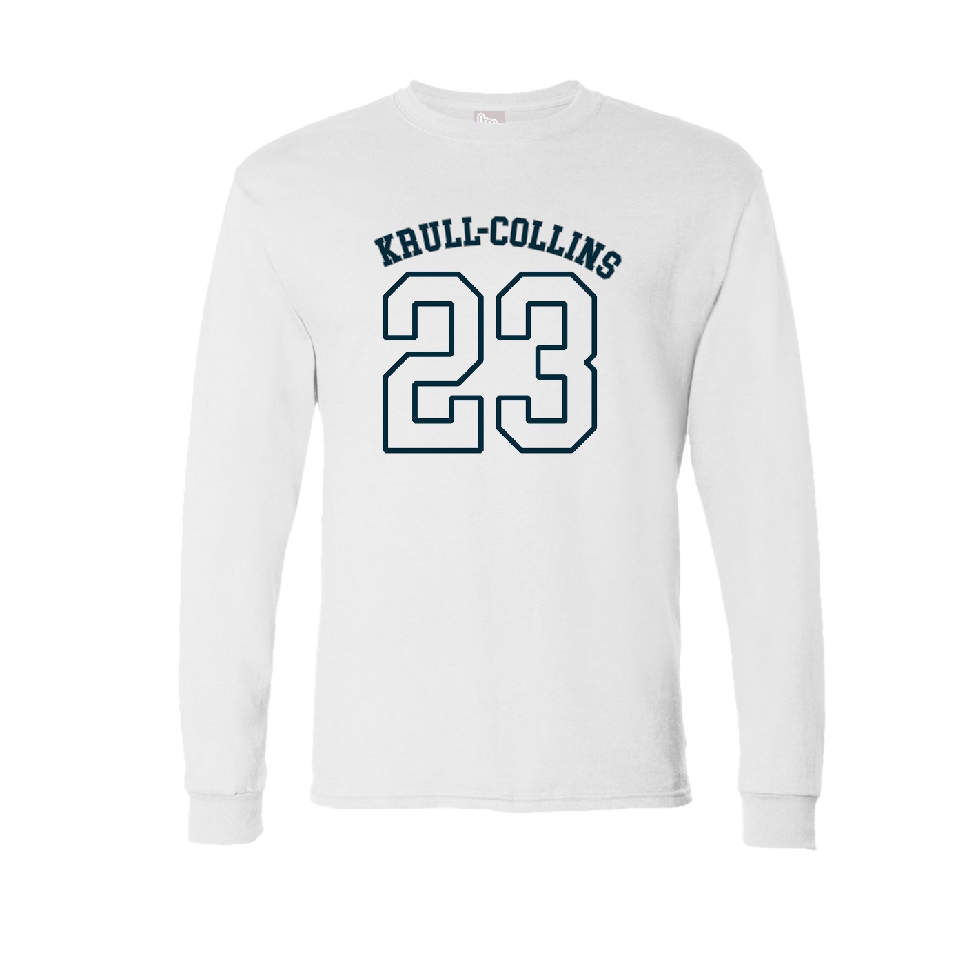Long Sleeve Tee — Shirsey Arch in White