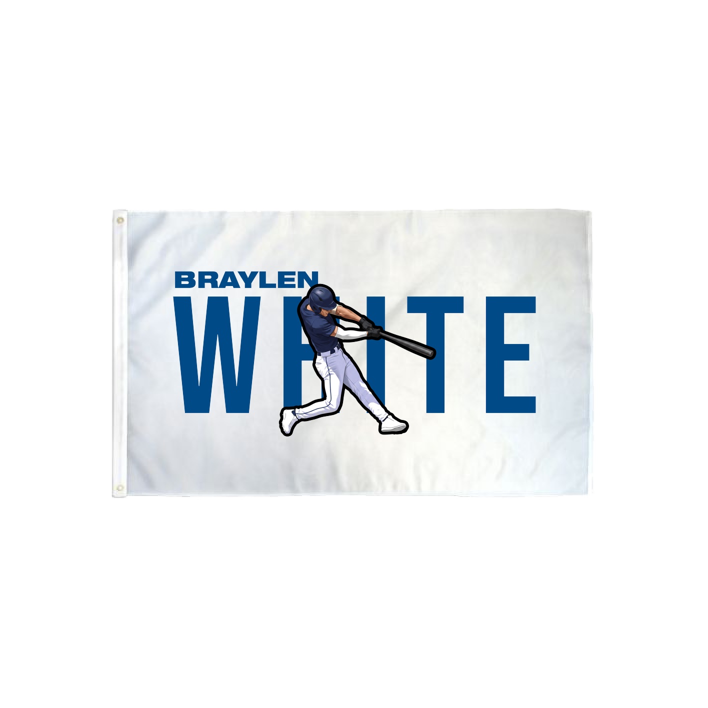 3x5 Flag — Player Name in Classic