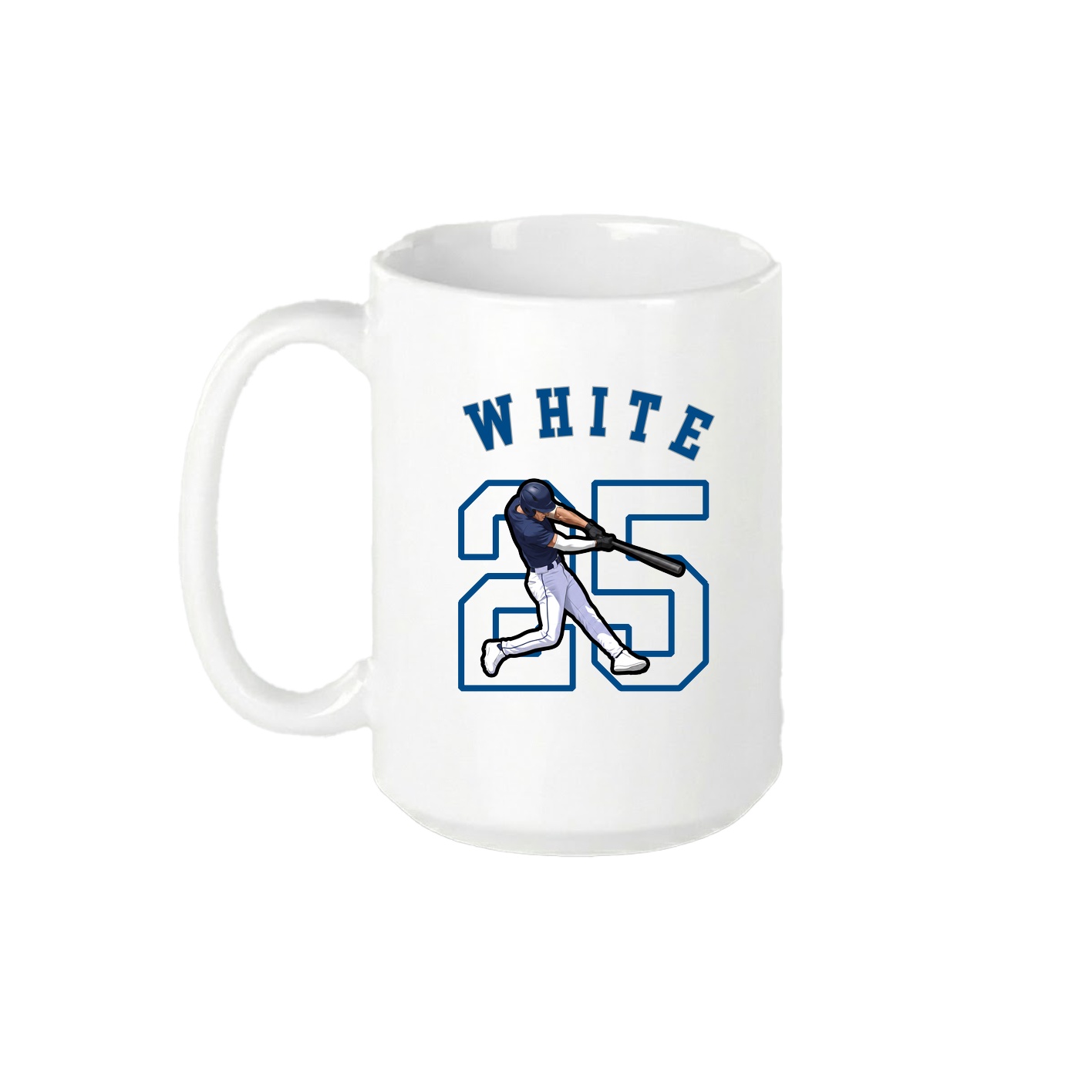 15oz Coffee Mug — Shirsey Arch in White