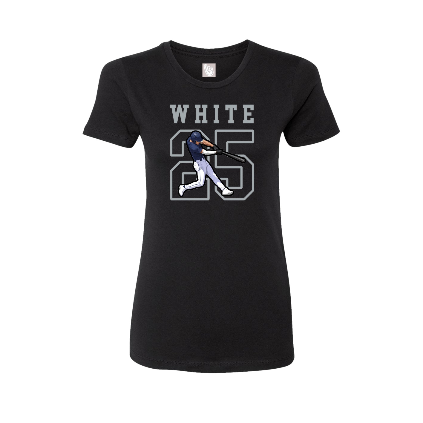 Fitted Women's Tee — Shirsey in Black