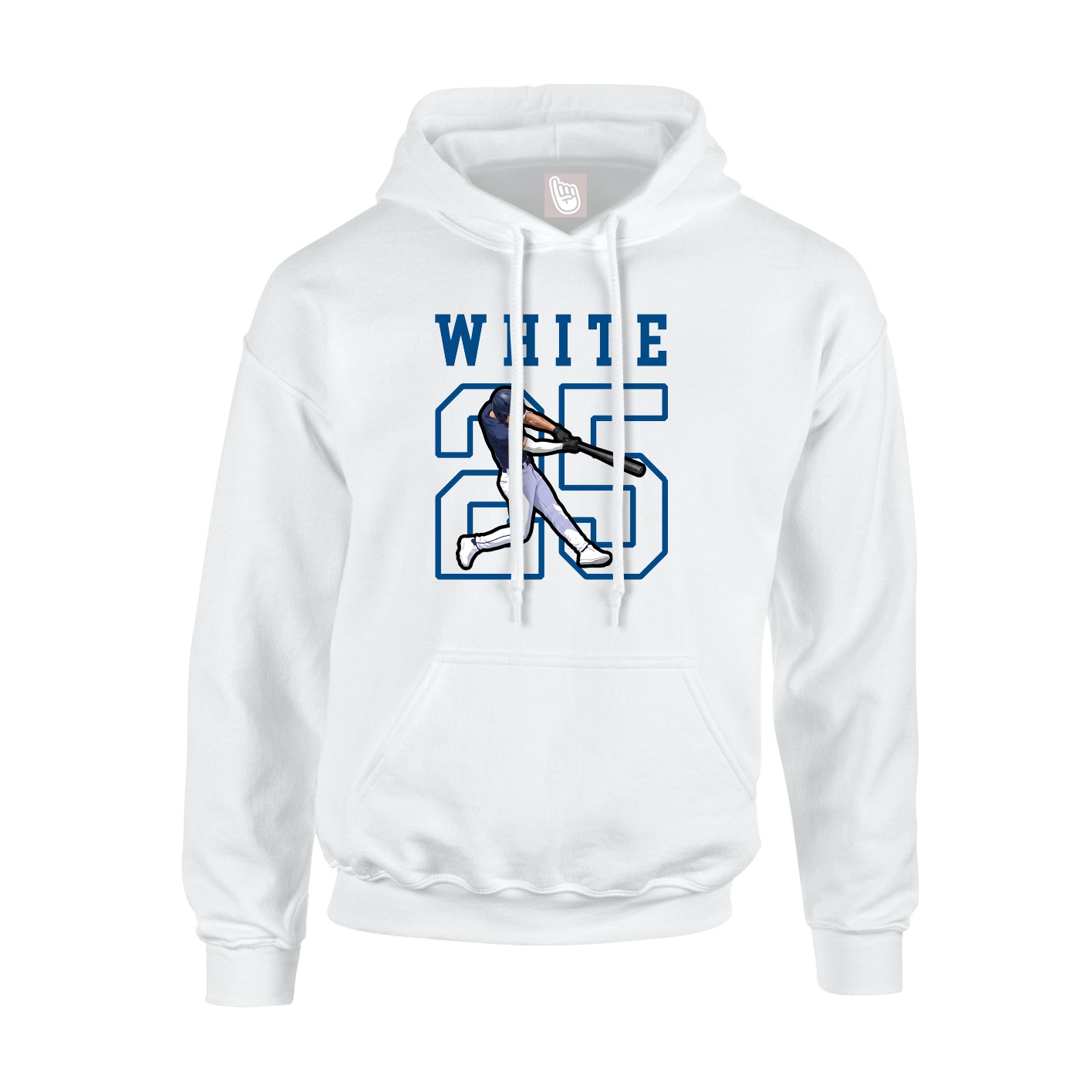 Youth Hoodie — Shirsey in White