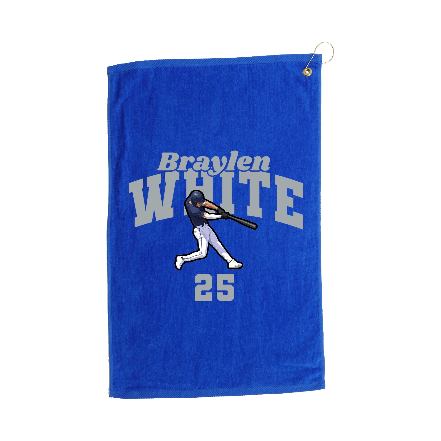 Golf Towel — Signature Arch in Royal