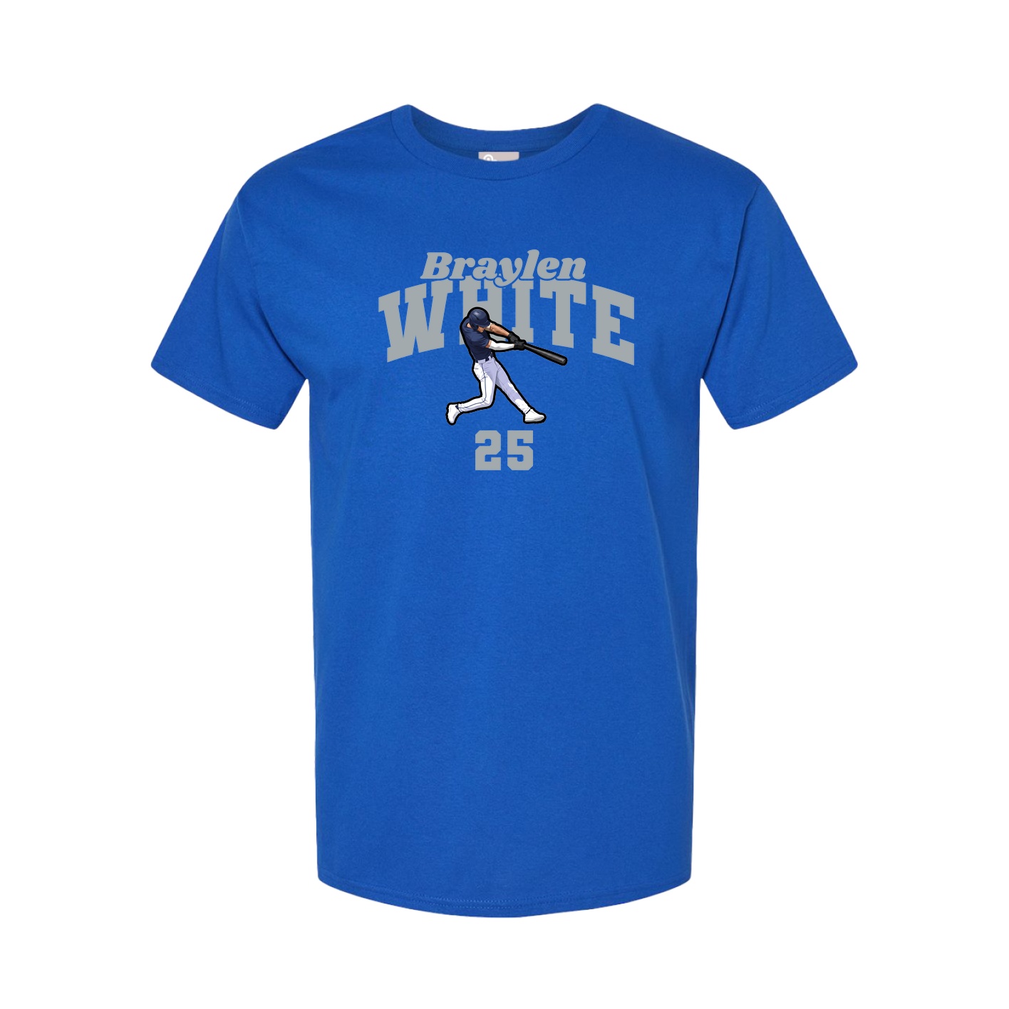 Youth Tee — Signature Arch in Royal