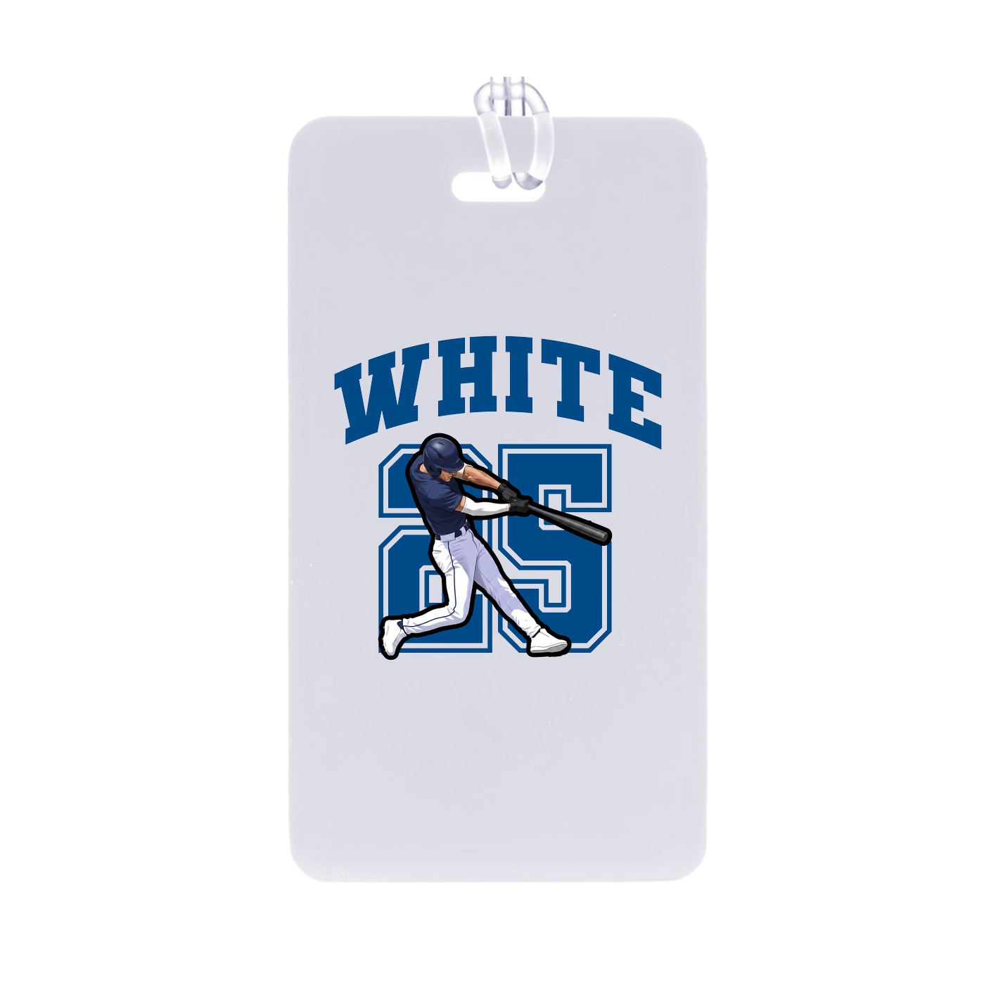 Bag Tag — Number in Classic