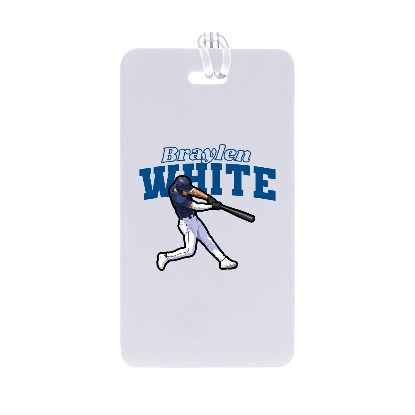 Bag Tag — Name Arch in Classic