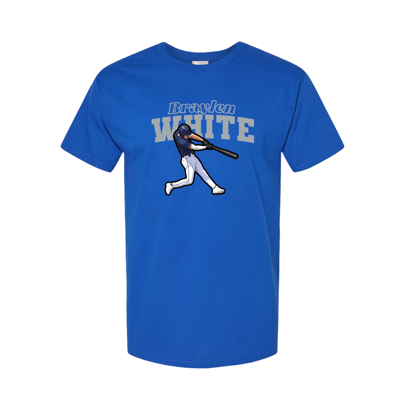 Tee — Name Arch in Royal