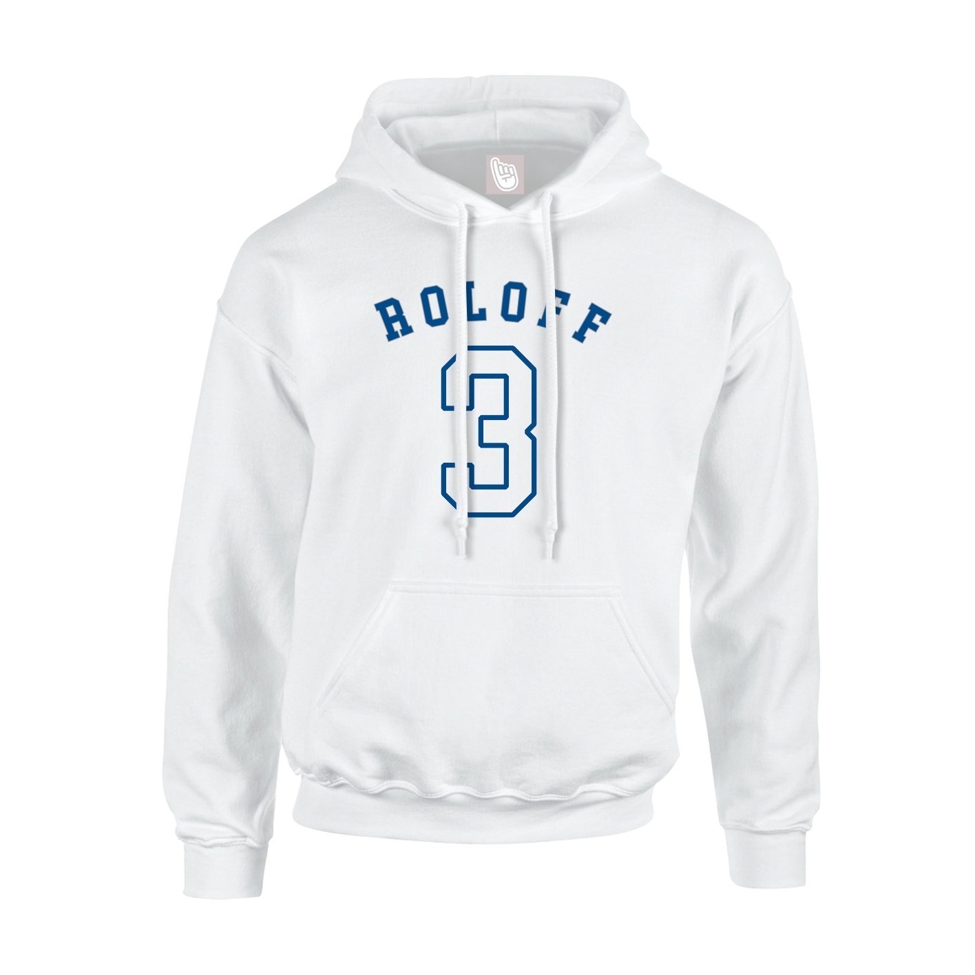 Hoodie — Shirsey Arch in White