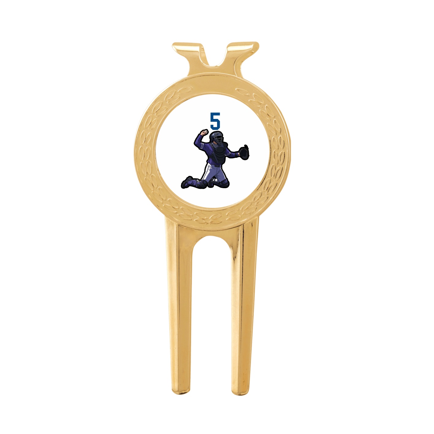 Divot Tool with Ball Marker — Number Top in Classic