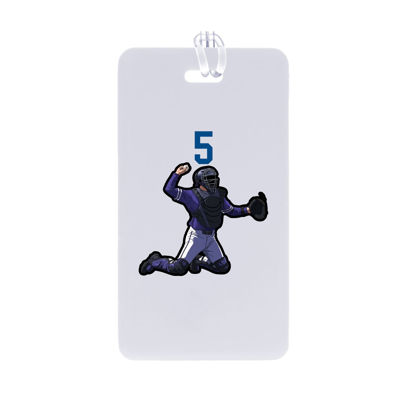 Bag Tag — Number Top in Classic