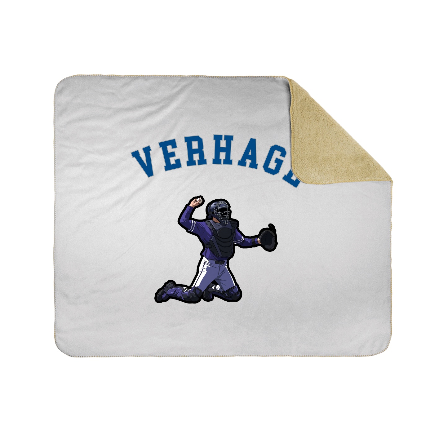 Throw Blanket — Shirsey Arch in White