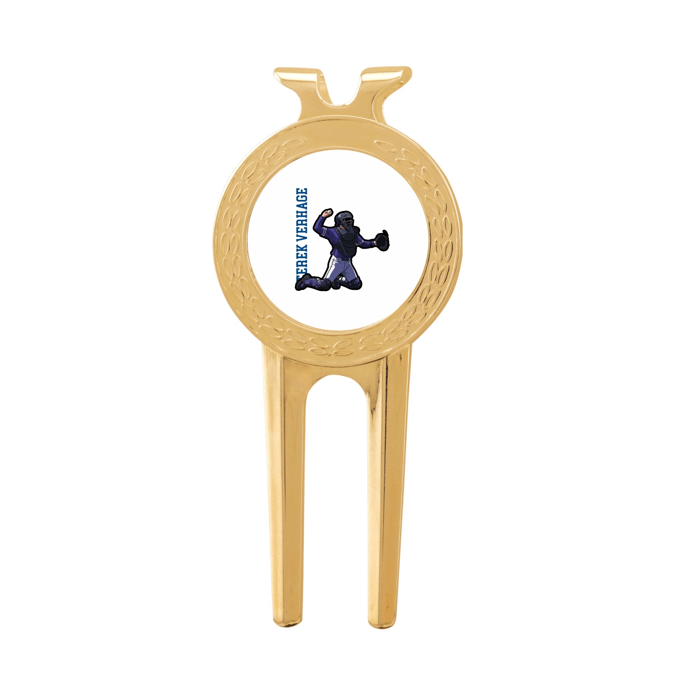 Divot Tool with Ball Marker — Name Vertical in Classic