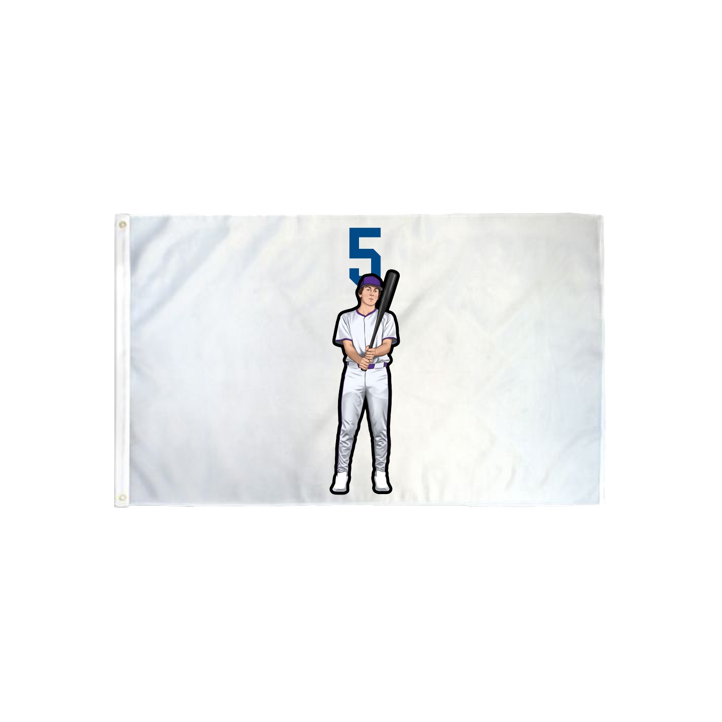 3x5 Flag — Number Top in Classic