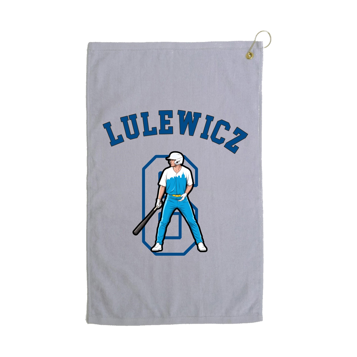 Golf Towel — Shirsey Arch in Grey