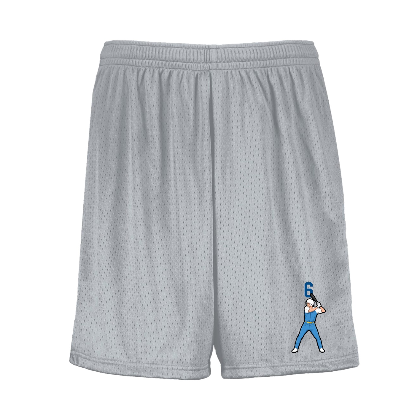 Shorts — Number Top in Silver