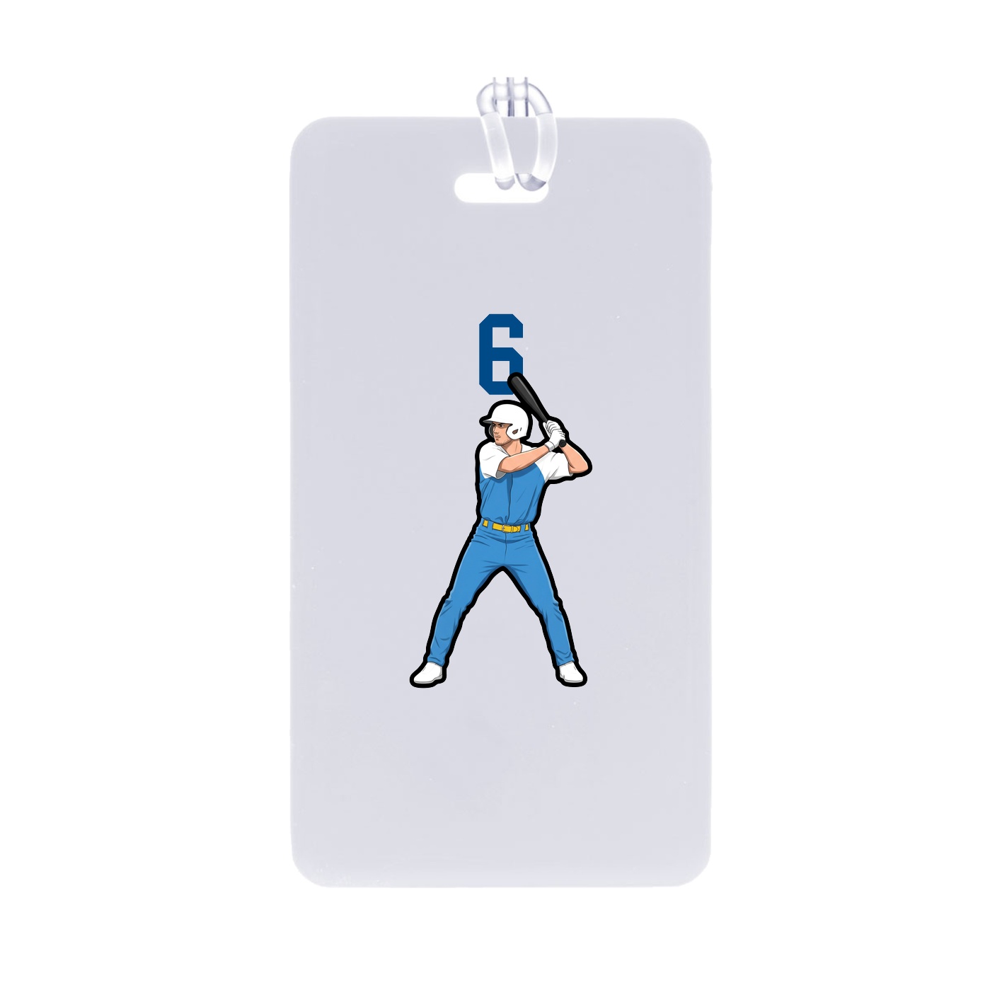 Bag Tag — Number Top in Classic