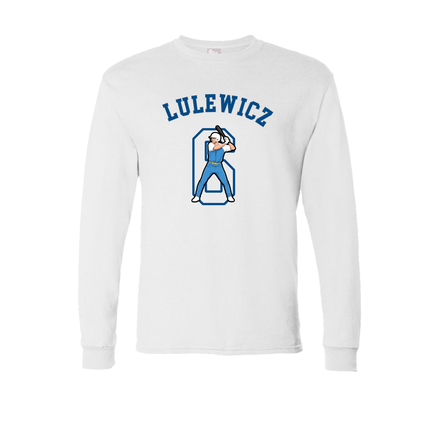Long Sleeve Tee — Shirsey Arch in White