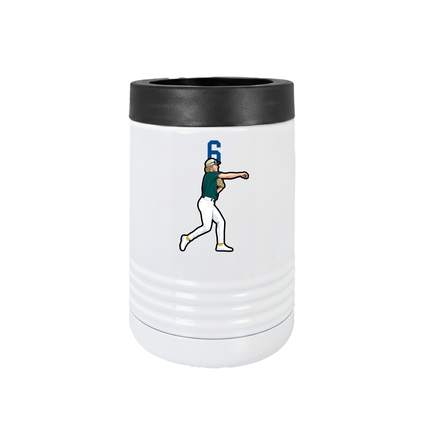 Beverage Holder — Number Top in White