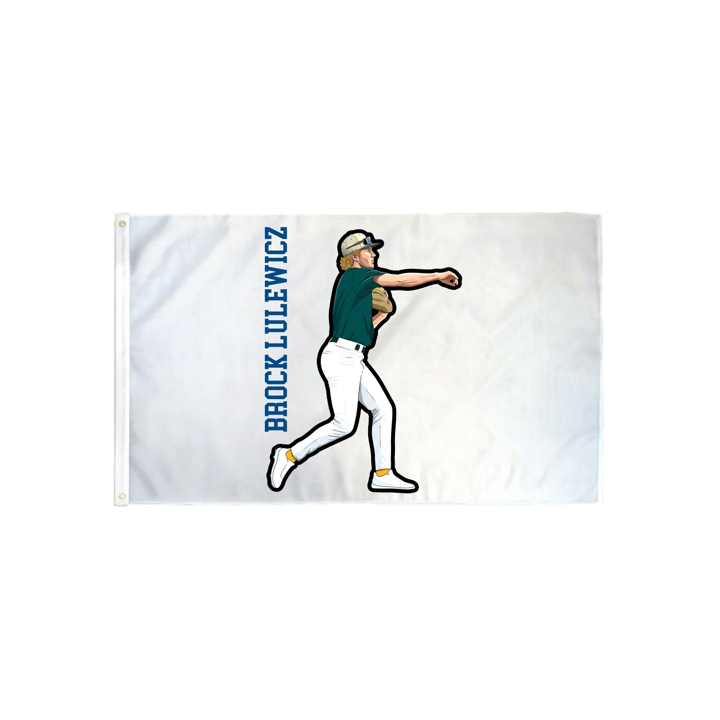 3x5 Flag — Name Vertical in Classic
