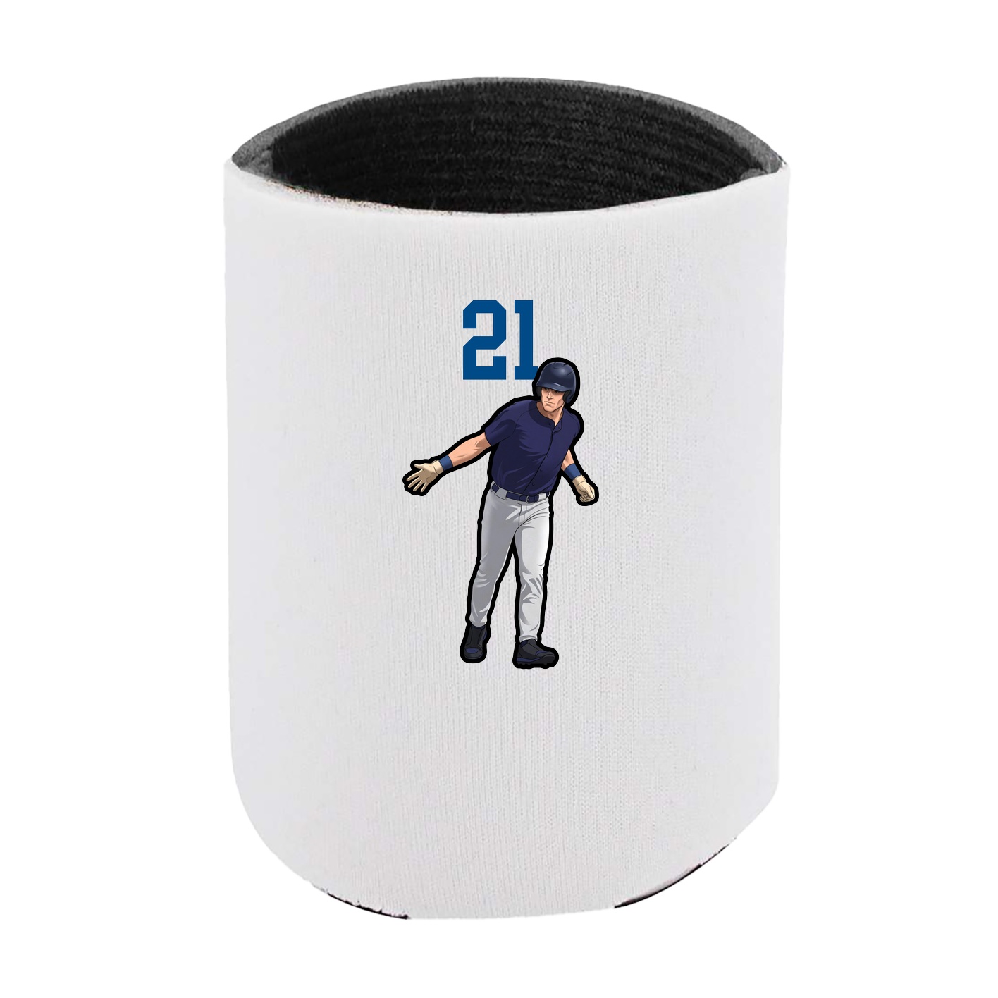 Can Holder — Number Top in White