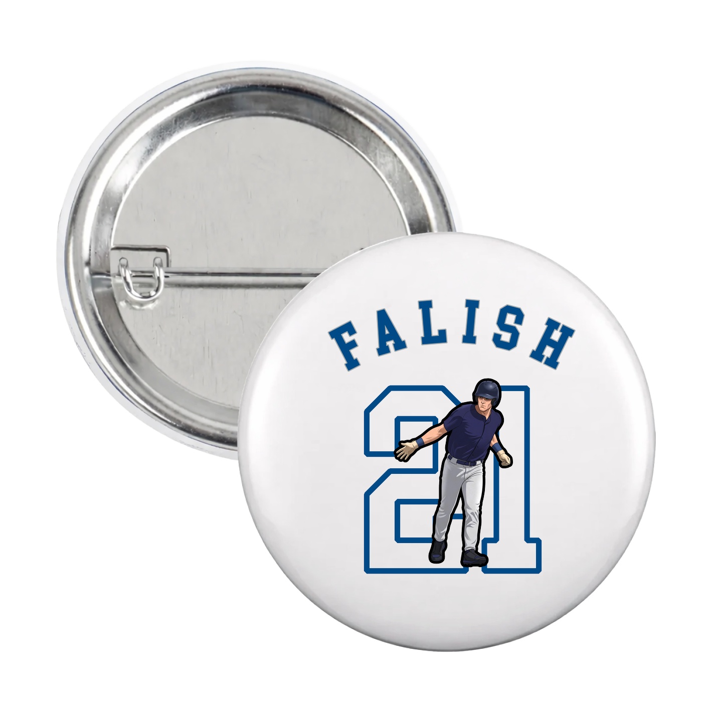 Game Day Button — Shirsey Arch in White