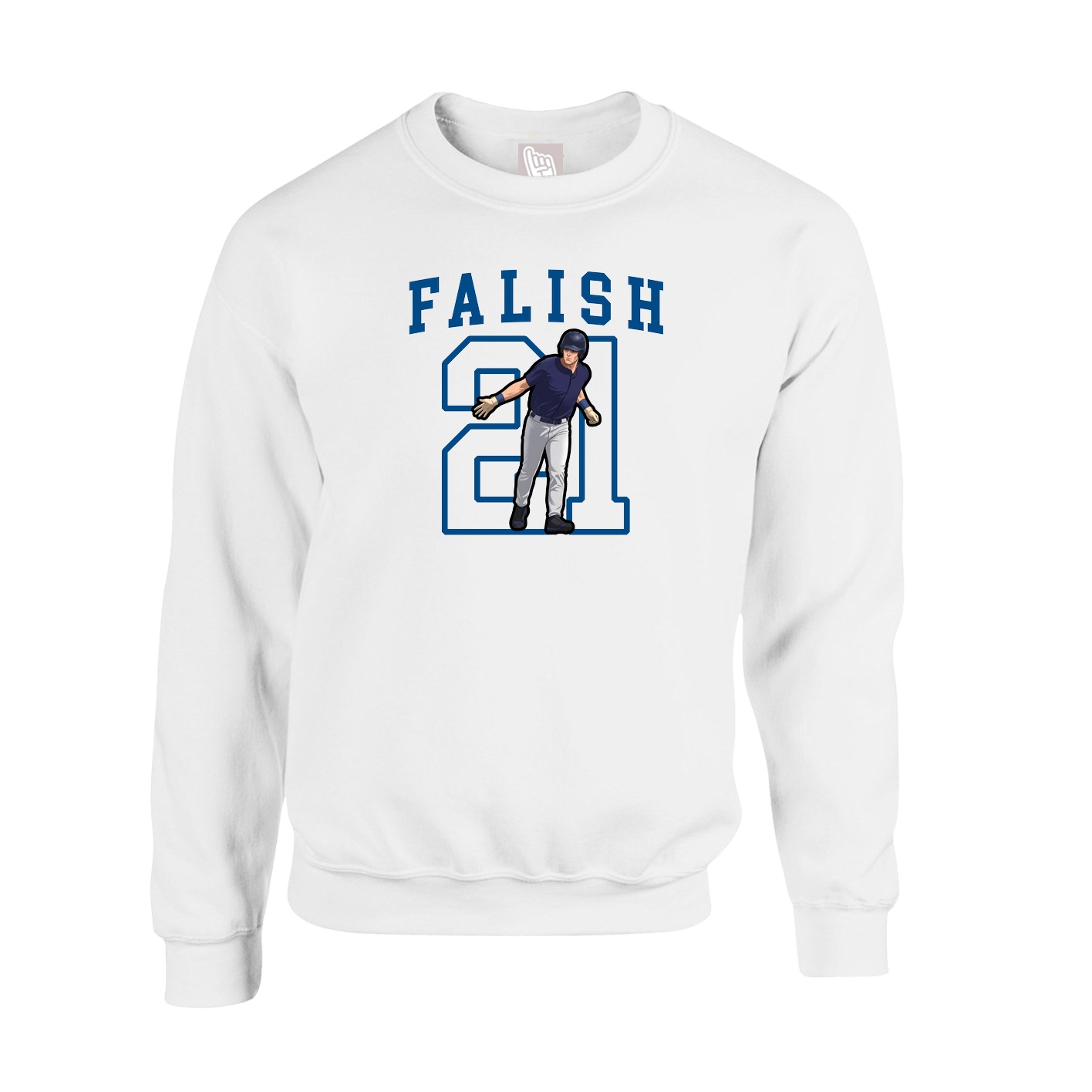 Fleece Crew — Shirsey in White