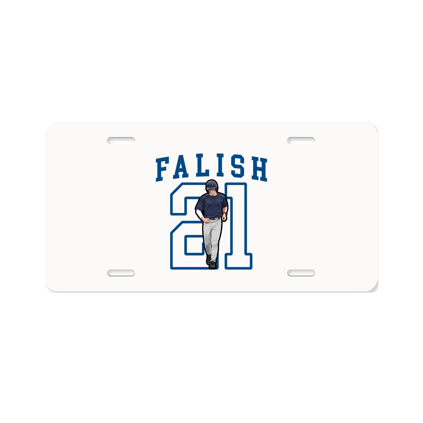 Aluminum License Plate