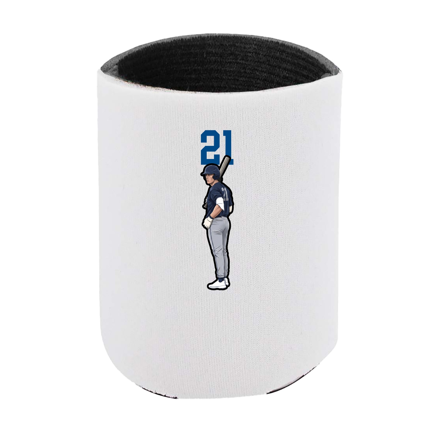 Can Holder — Number Top in White