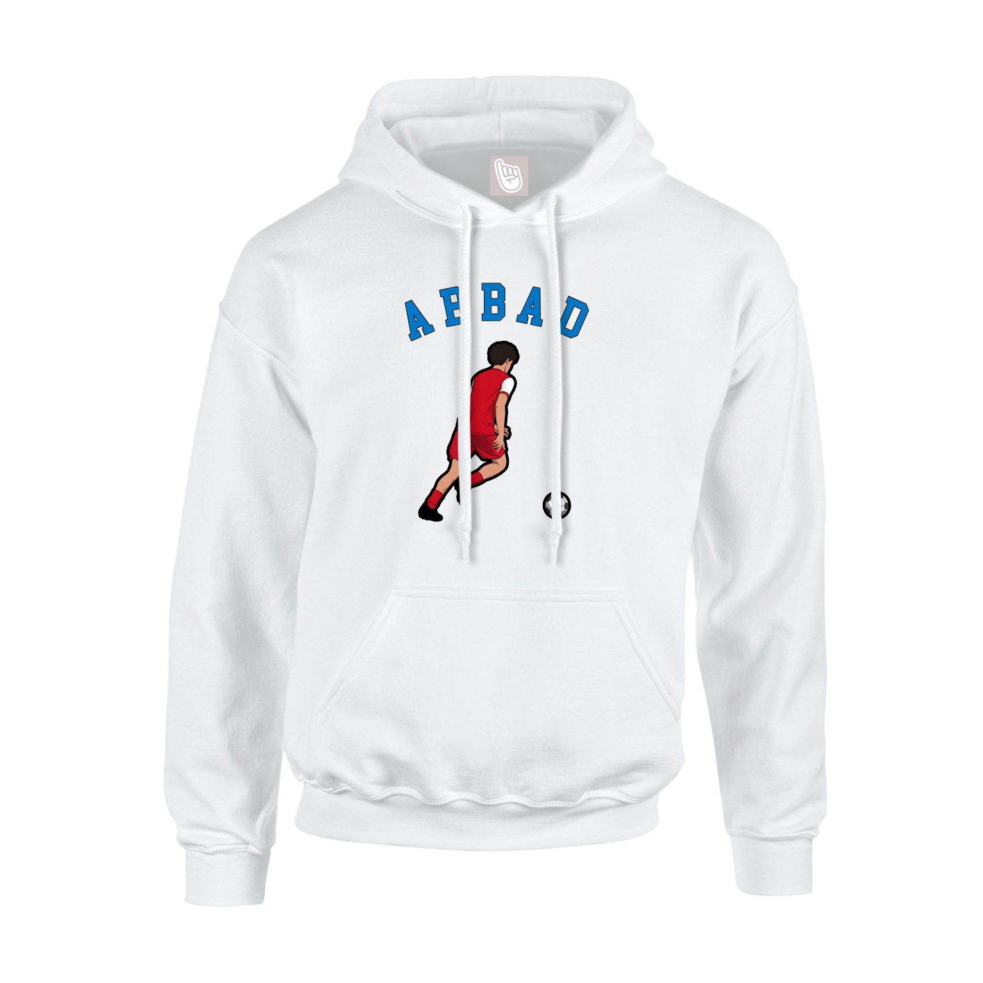 Youth Hoodie — Shirsey Arch in White