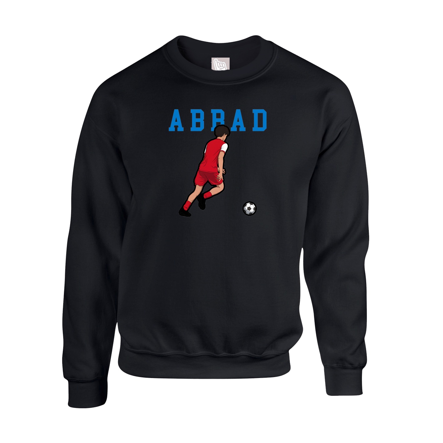 Fleece Crew — Shirsey in Black