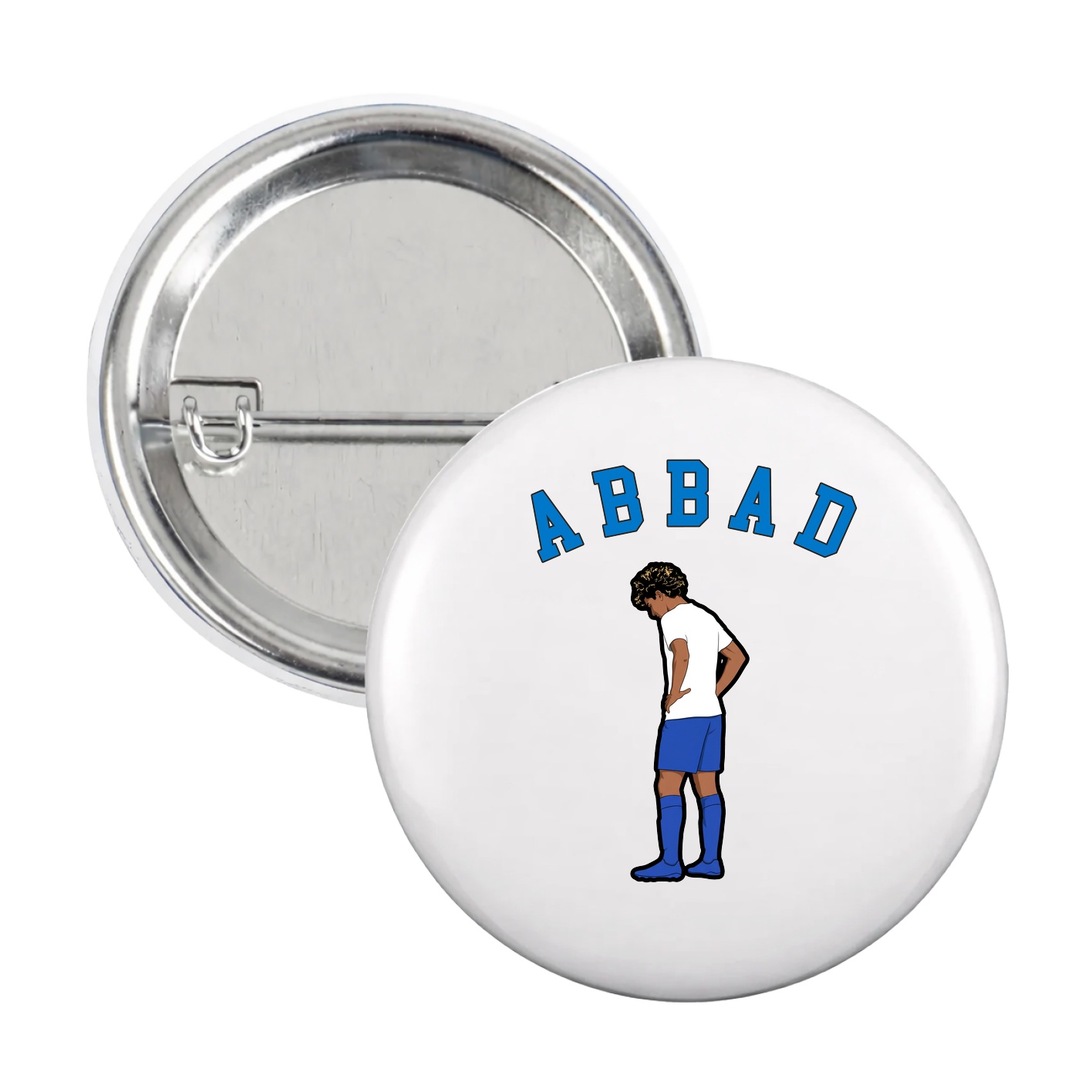 Game Day Button — Shirsey Arch in White