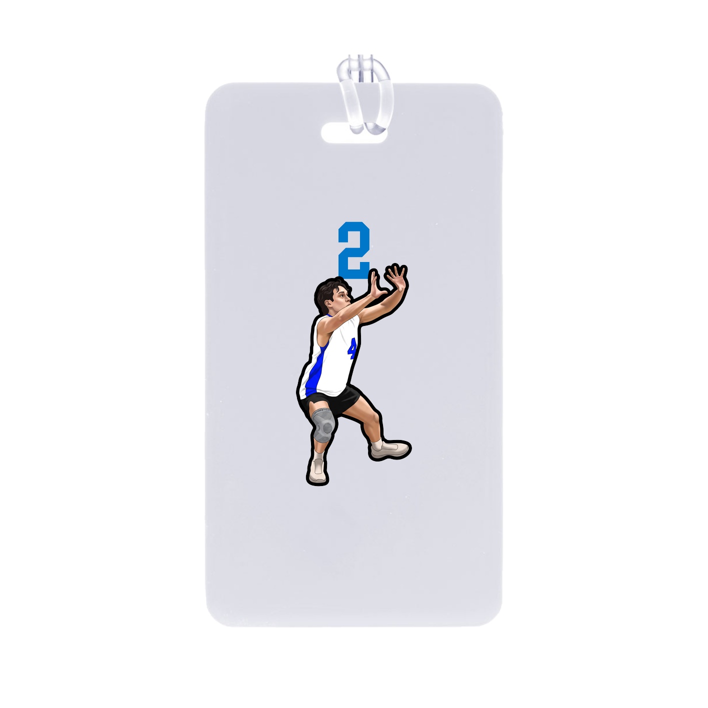 Bag Tag — Number Top in Classic
