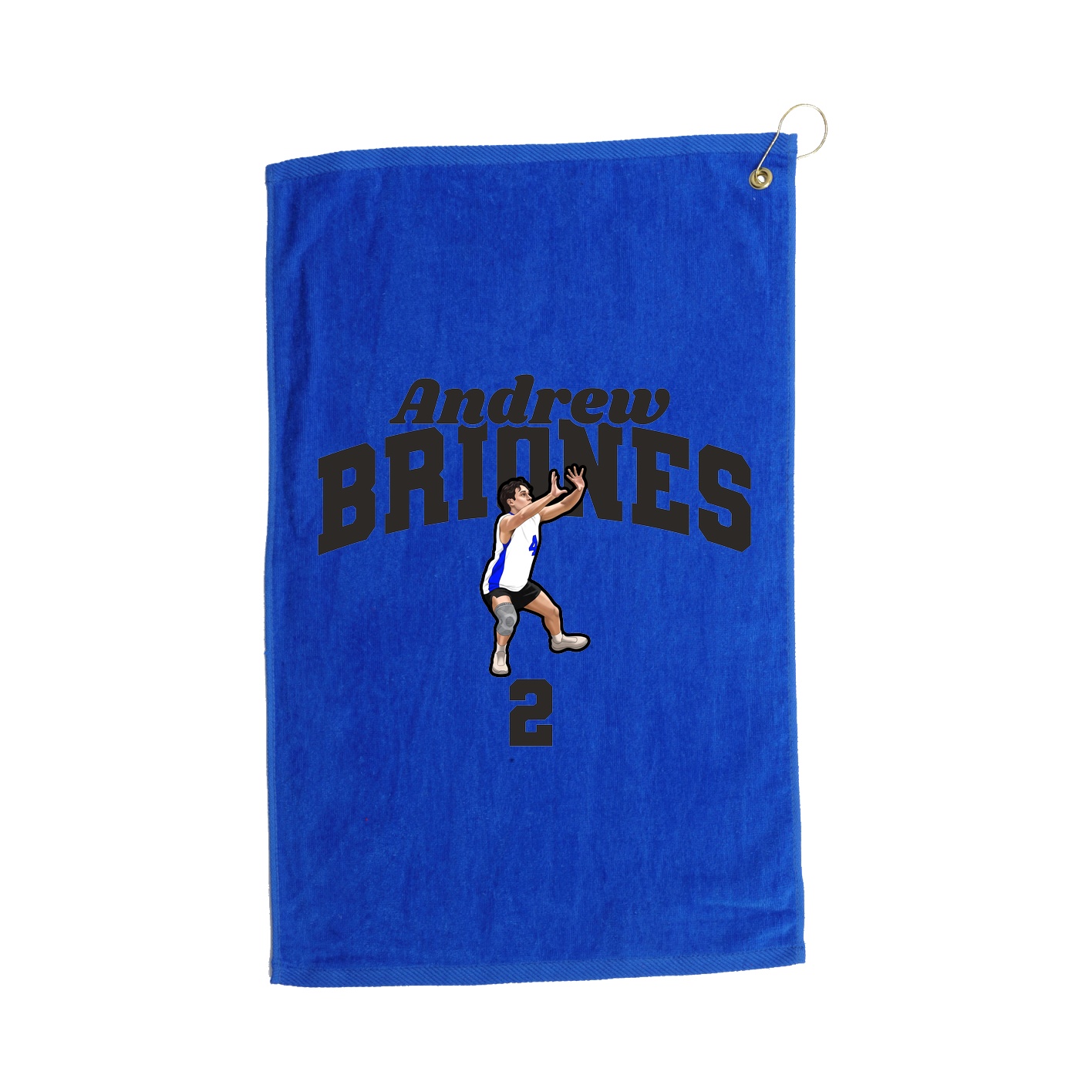 Golf Towel — Signature Arch in Royal