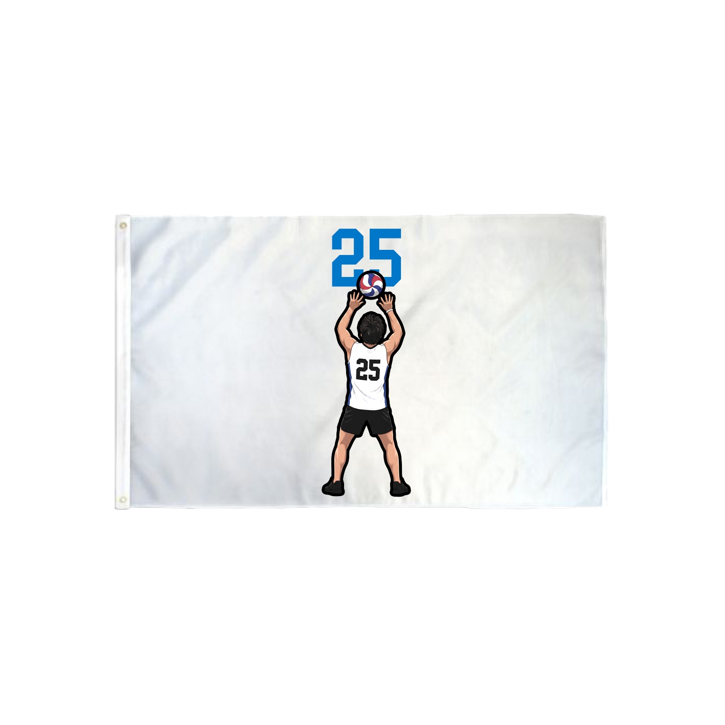 3x5 Flag — Number Top in Classic