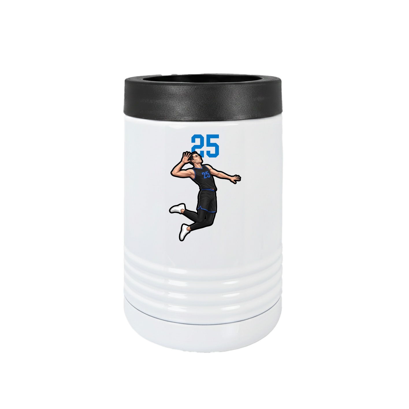 Beverage Holder — Number Top in White