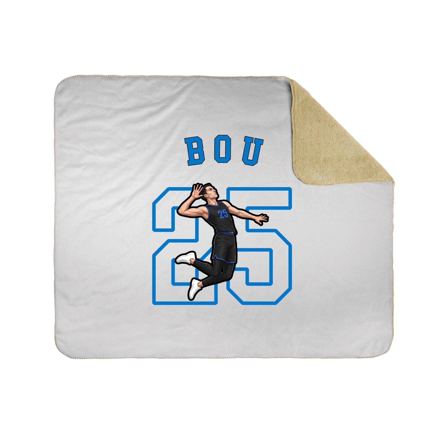 Throw Blanket — Shirsey Arch in White