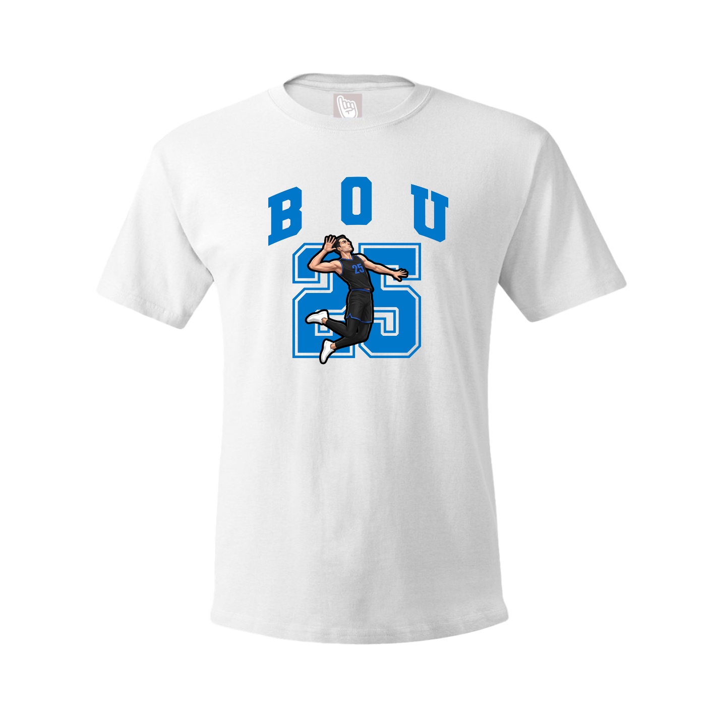 Tee — Number in White