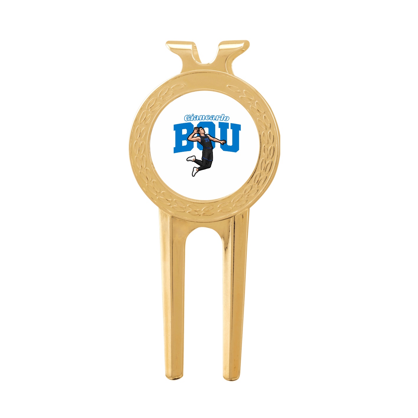 Divot Tool with Ball Marker — Name Arch in Classic