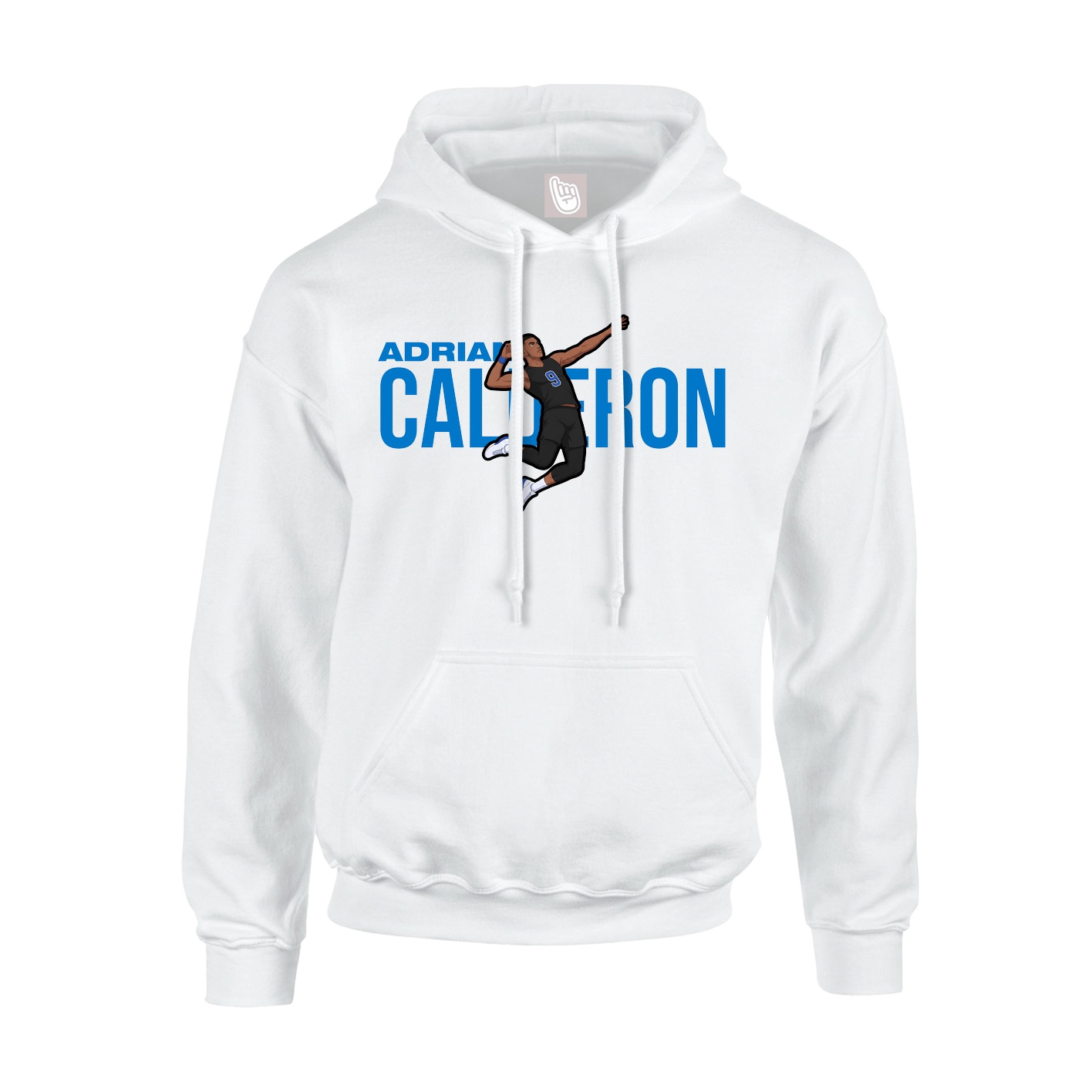 Hoodie — Player Name in White