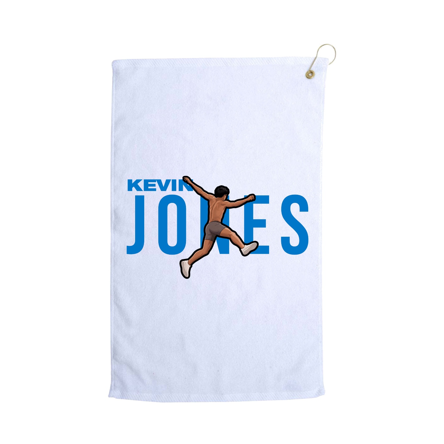 Golf Towel — Player Name in White