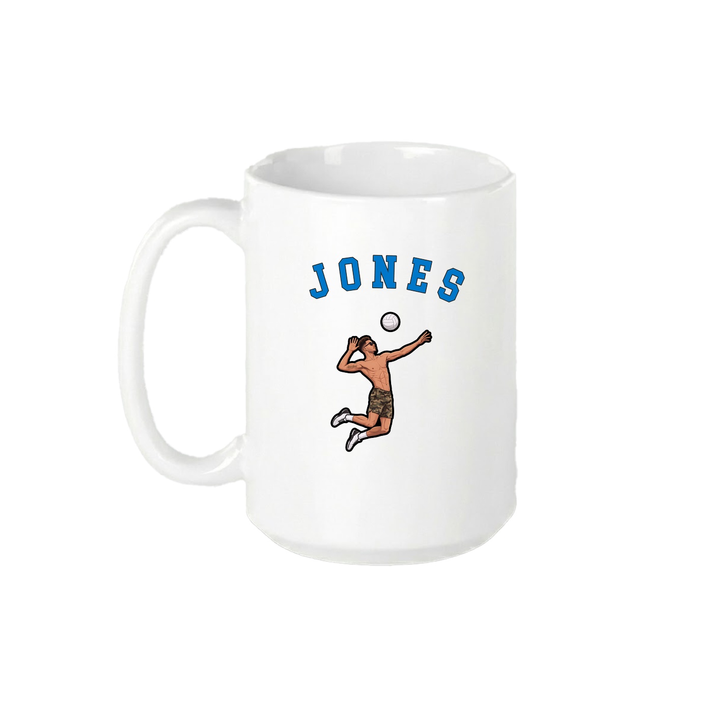15oz Coffee Mug — Shirsey Arch in White