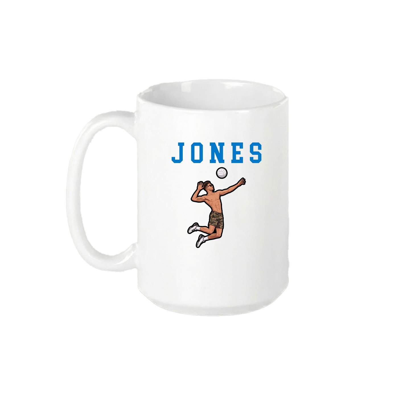 15oz Coffee Mug — Shirsey in White