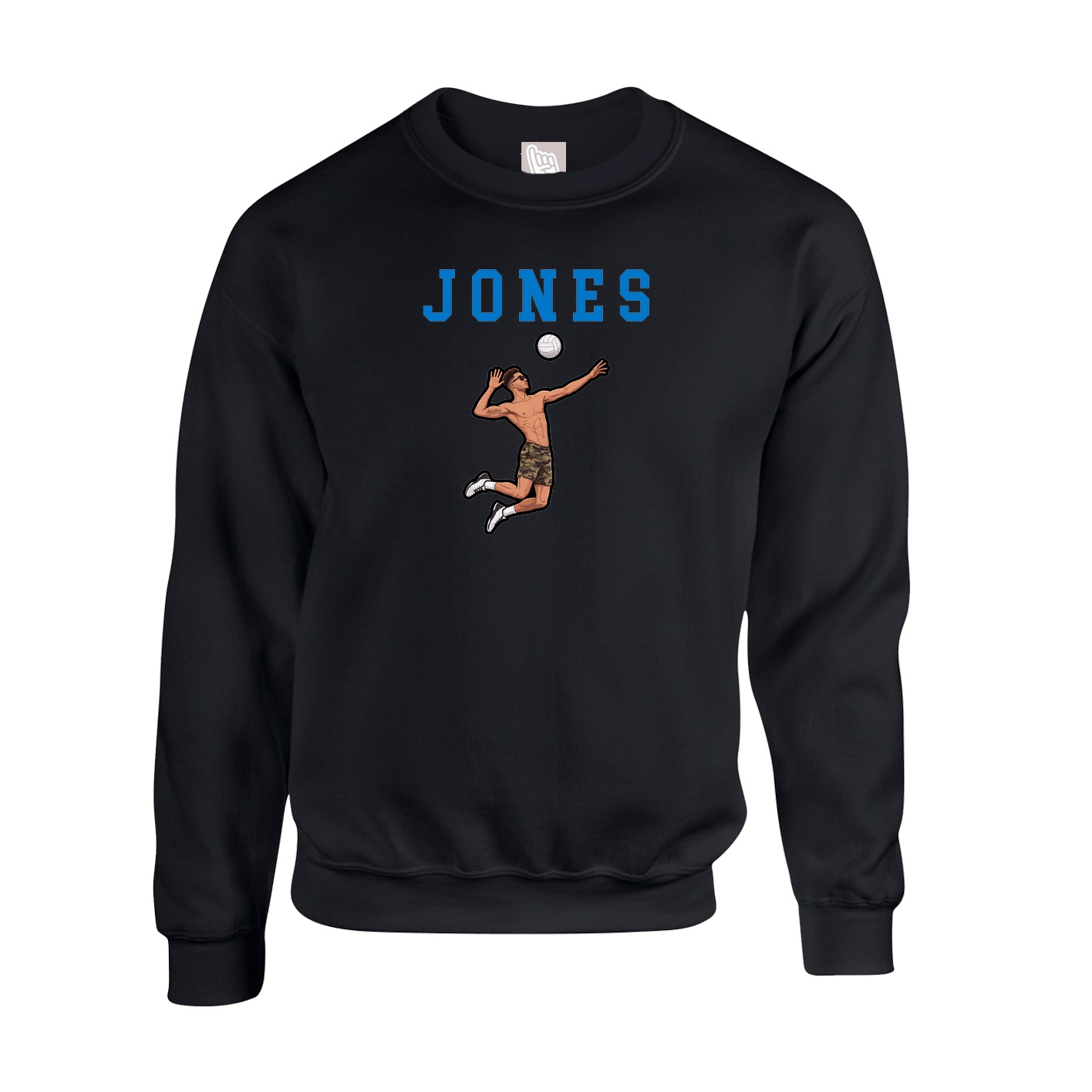 Fleece Crew — Shirsey in Black