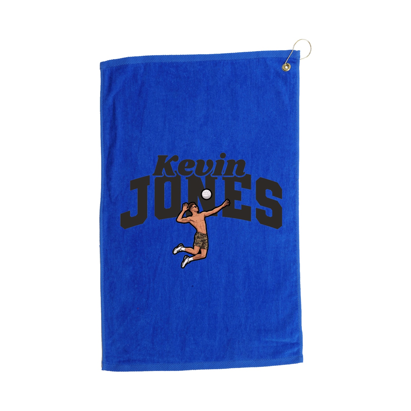 Golf Towel — Signature Arch in Royal