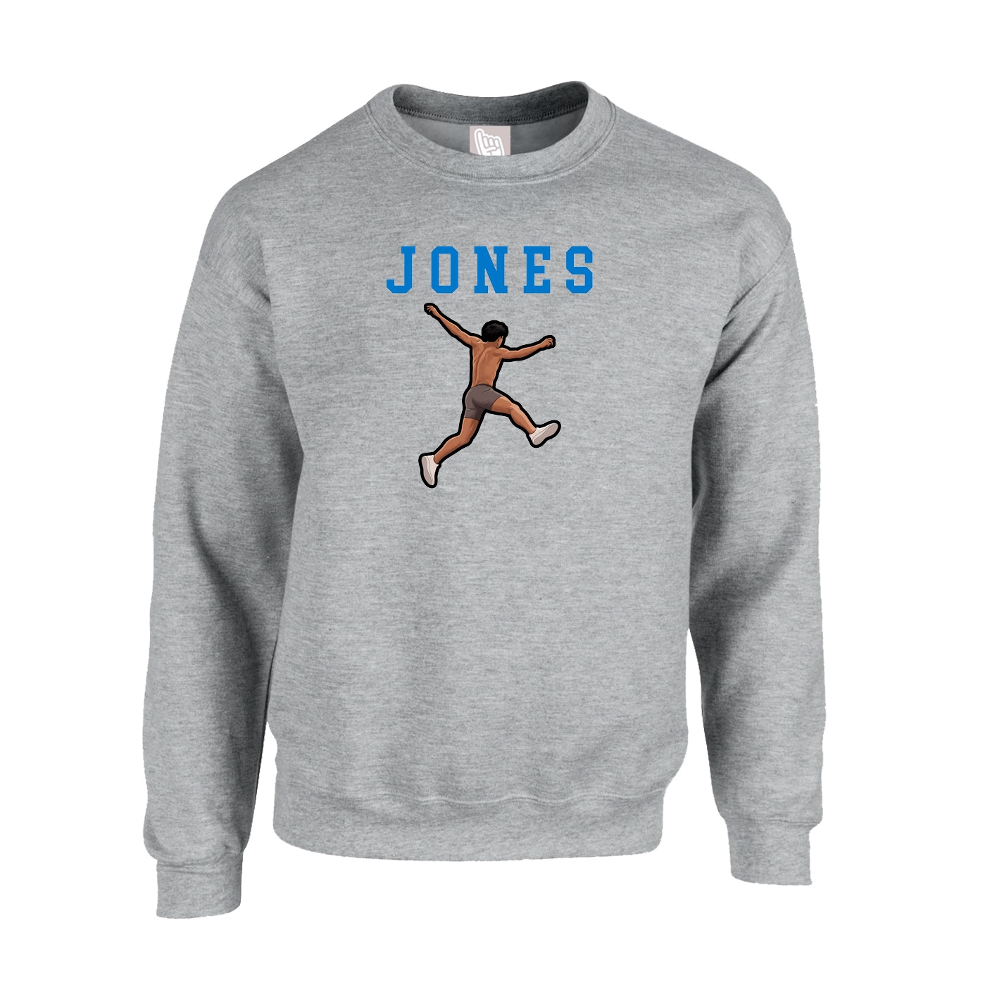 Fleece Crew — Shirsey in Grey