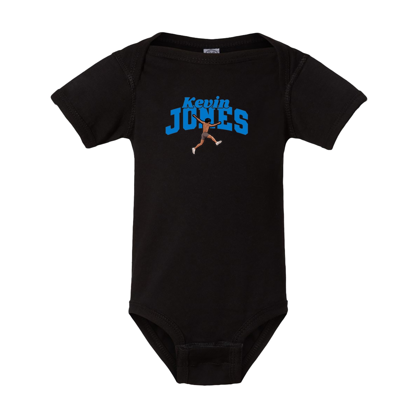Baby Onesie — Signature Arch in Black