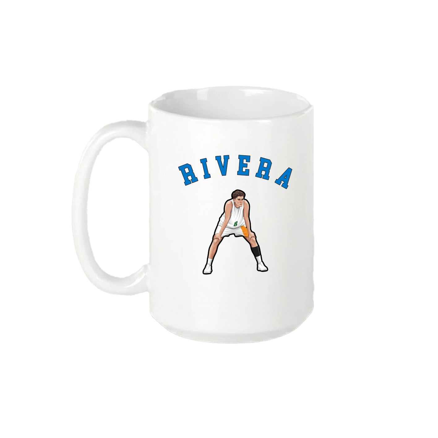15oz Coffee Mug — Shirsey Arch in White