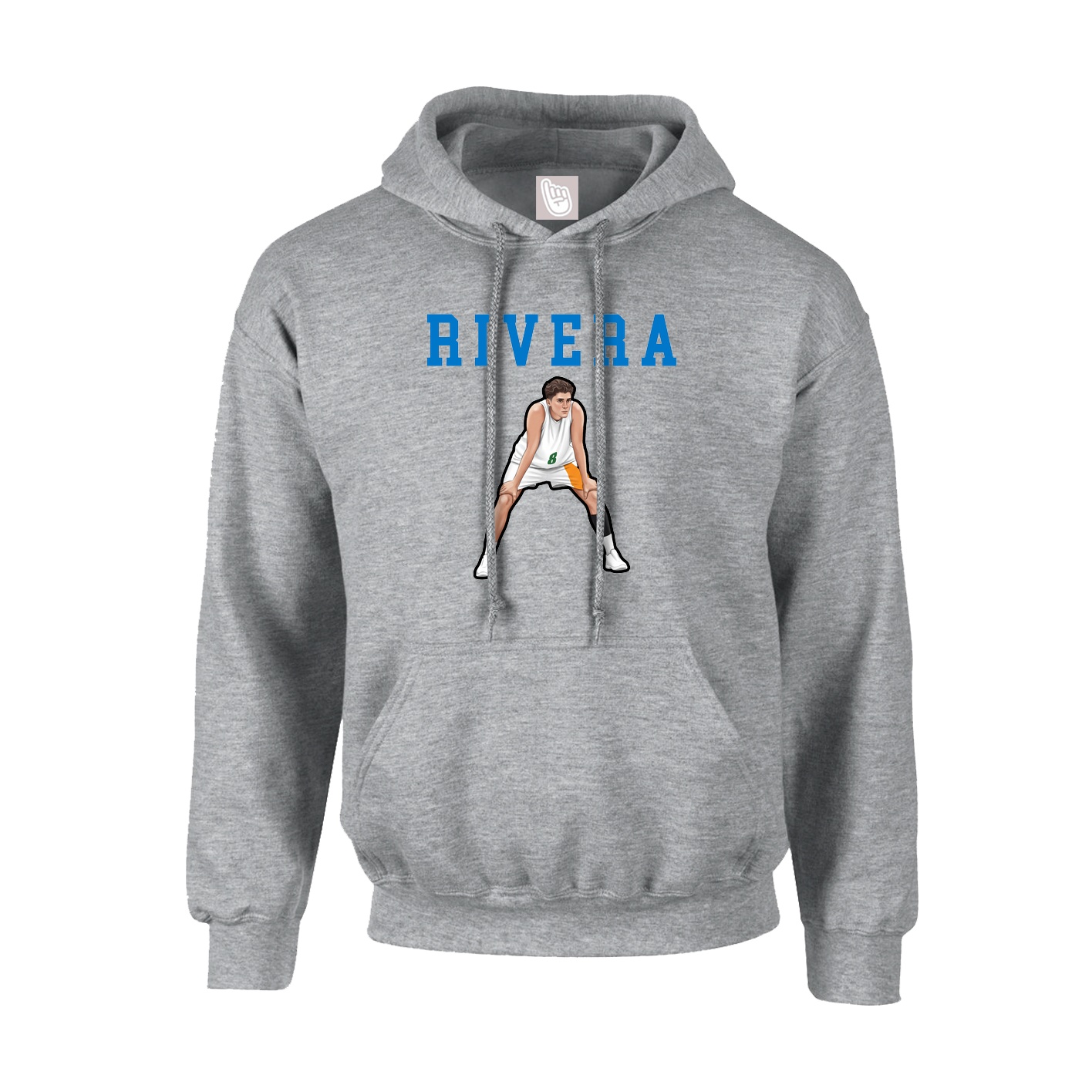Hoodie — Shirsey in Grey
