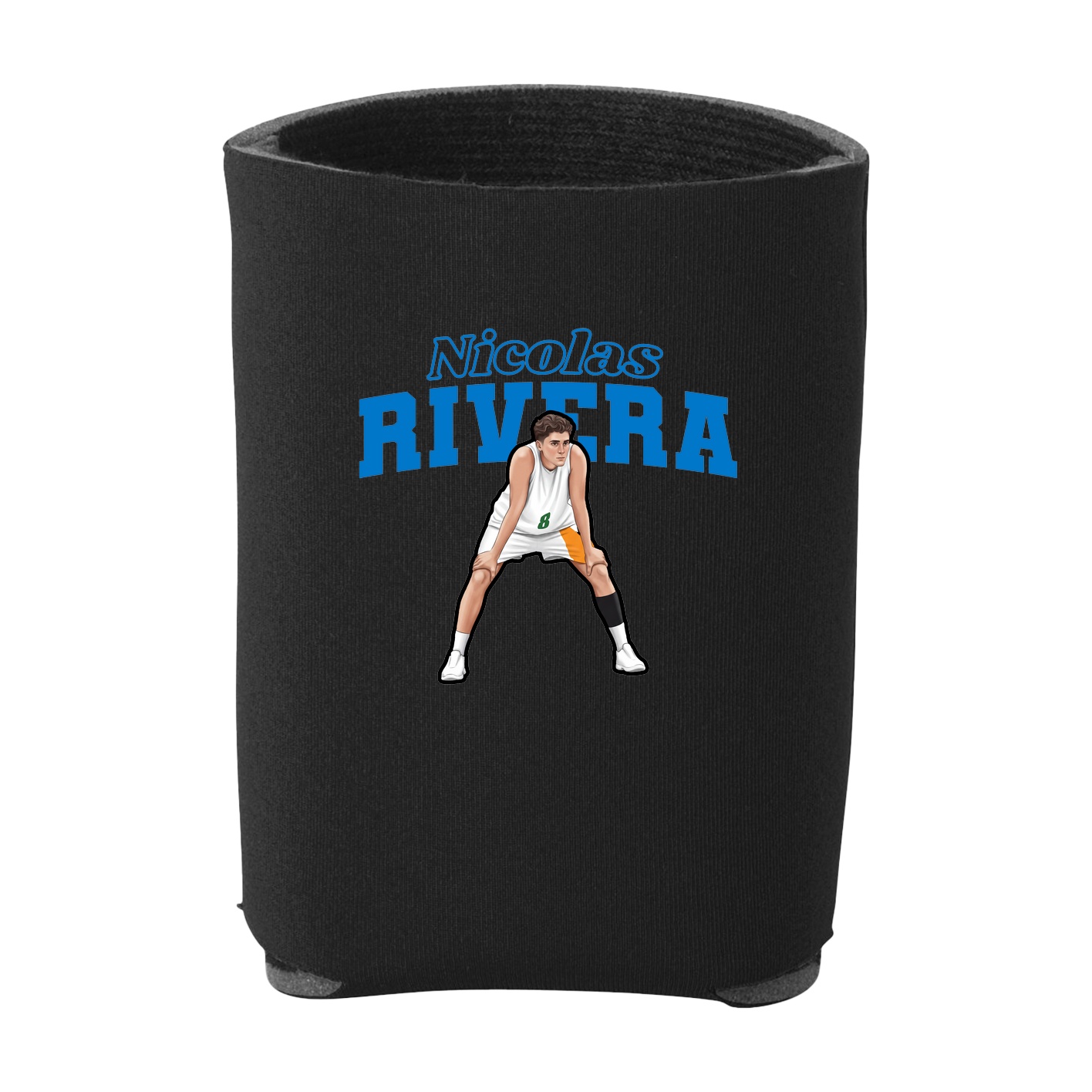 Can Holder — Name Arch in Black