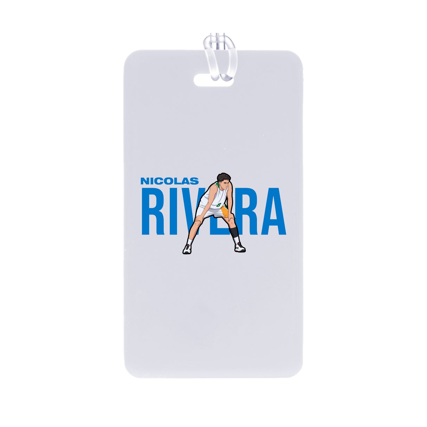 Bag Tag — Player Name in Classic