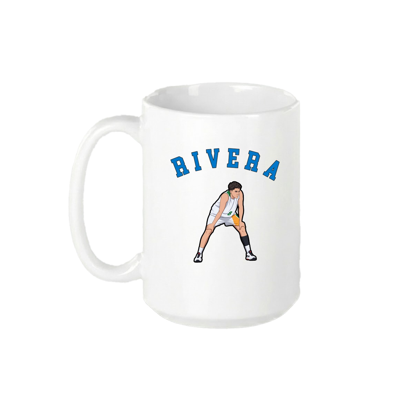 15oz Coffee Mug — Shirsey Arch in White